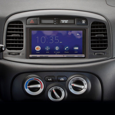 1993-2011 Select Hyundai  Kia & Nissan Single DIN  Floating Screen  and Double DIN Stereo Dash Kit in Dash