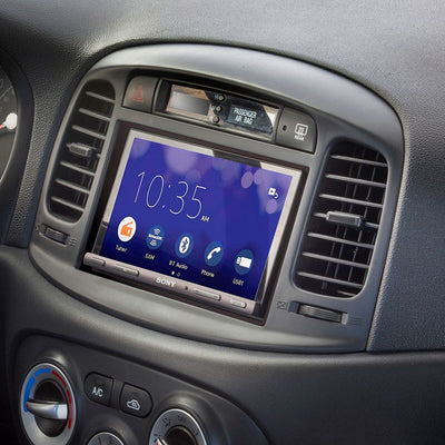 1993-2011 Select Hyundai  Kia & Nissan Single DIN  Floating Screen  and Double DIN Stereo Dash Kit in Dash